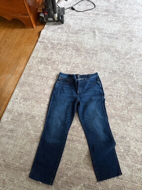 J. Crew Factory Classic Vintage Blue Straight Leg Jeans